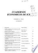 Cuadernos económicos de ICE.