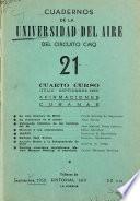 Cuadernos - Universidad del aire, Havana