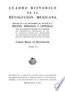 Cuadro historico de la Revolución mexicana