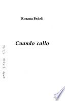 Cuando callo
