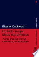 Cuando surgen ideas maravillosas