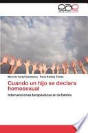 Cuando Un Hijo Se Declara Homosexual