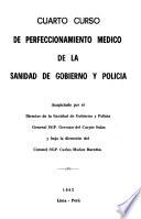 Cuarto Curso de Perfeccionamiento Médico de la Sanidad de Gobierno y Policía