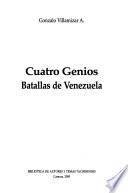 Cuatro genios