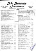 Cuba económica y financiera