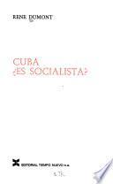 Cuba es socialista?