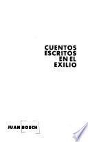 Cuentos escritos en el exilio