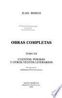 Cuentos, poemas, y otros textos literarios