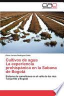 Cultivos de Agua la Experiencia Prehispánica en la Sabana de Bogot
