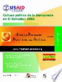 Cultura política de la democracia en El Salvador, 2006