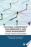 Cultural Competency for Emergency and Crisis Management