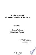 Cultures et conflits