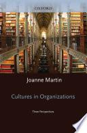 Cultures in Organizations