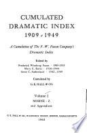 Cumulated Dramatic Index, 1909-1949