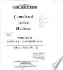 Cumulated Index Medicus