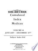 Cumulated Index Medicus