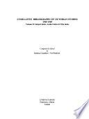 Cumulative Bibliography of Victorian Studies