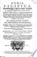 Curia filipica, etc