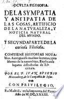 Curiosa filosofia y tesoro de maravillas de la naturaleza