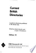 Current British Directories