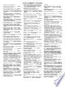 Current Catalog