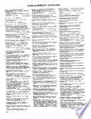 Current Catalog