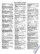 Current Catalog