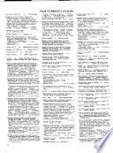 Current Catalog