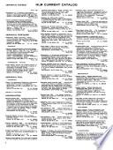 Current Catalog