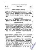 Current Geographical Publications