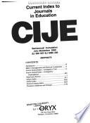 Current Index to Journals in Education