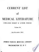Current List of Medical Literature