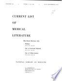 Current List of Medical Literature