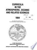 Curricula in the Atmospheric and Oceanographic Sciences