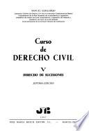 Curso de derecho civil