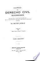 Curso de derecho civil (Sucesiones) dictado en la Facultad de derecho de la Universidad de Buenos Aires