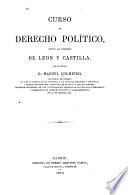 Curso de derecho político