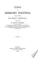 Curso de derecho político