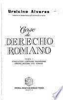 Curso de derecho romano