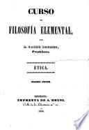 Curso de filosofía elemental