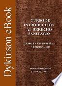 Curso de introducción al derecho sanitario.Grado en Enfermería - 1º