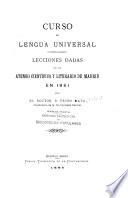 Curso de lengua universal
