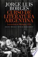 Curso de literatura argentina