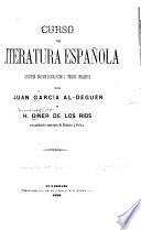 Curso de literatura española