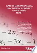 Curso de matemática básica para ingresar a carreras universitarias