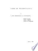 Curso de psicopatología: Temas introductorios a la psicopatología