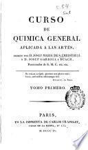 Curso de química general aplicada a las artes