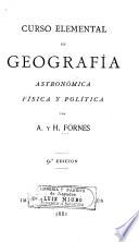 Curso elemental de geografía, astrónomica, física y pólitica