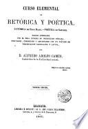 CURSO ELEMENTAL DE RETORICA Y POETICA