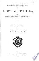 Curso superior de literatura preceptiva